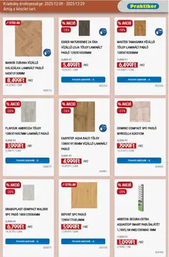 Praktiker Akciós újság - amely érvényes a következő dátumtól: 09.12.2025 | Oldal: 21