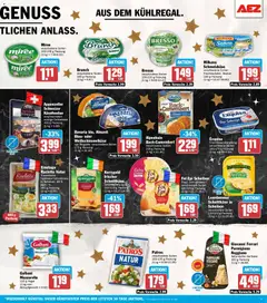 AEZ Prospekt 	 ab 22.12.2025 gültig | Seite: 7 | Produkte: Patros, Leerdammer, Raclette, Sahne