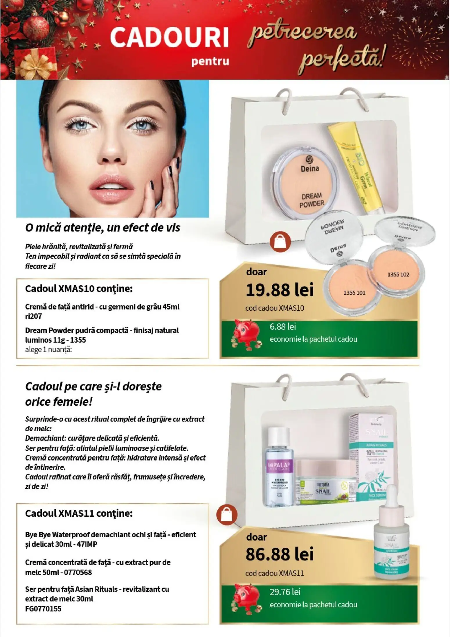 Noul catalog Lady’s – valabil de la 10.11.2025 | Pagină: 10 | Produse: Serum, Demachiant, Pudră, Cremă