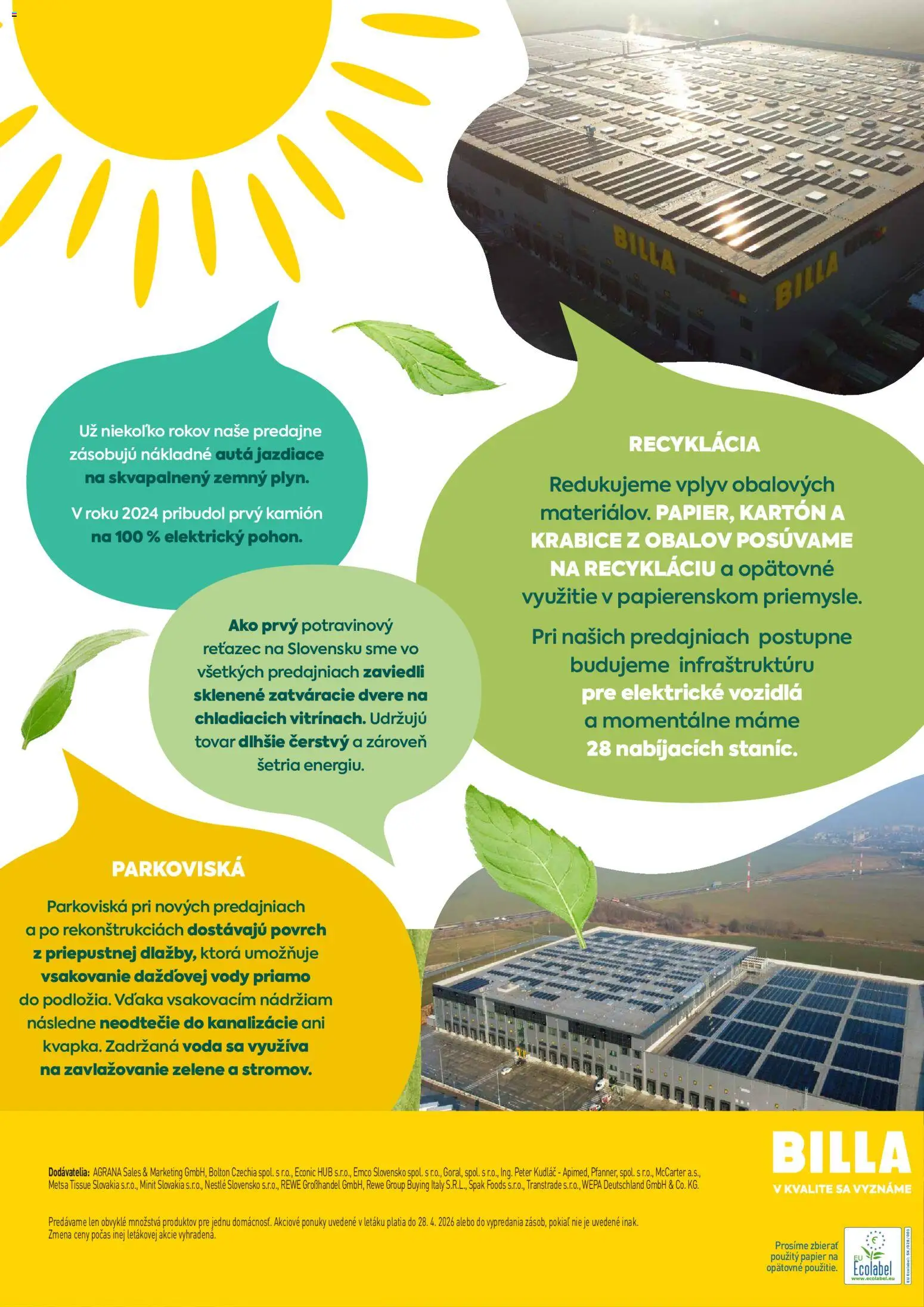 Nové Billa akcie – leták je platný od 07.04.2026 | Strana: 31 | Produkty: Dvere, Voda