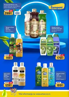 Aman katalog - pregled Aman kataloga - važi od 02.03.2026 | Strana: 44 | Proizvode: Palmolive, Šampon, Med, Sapun