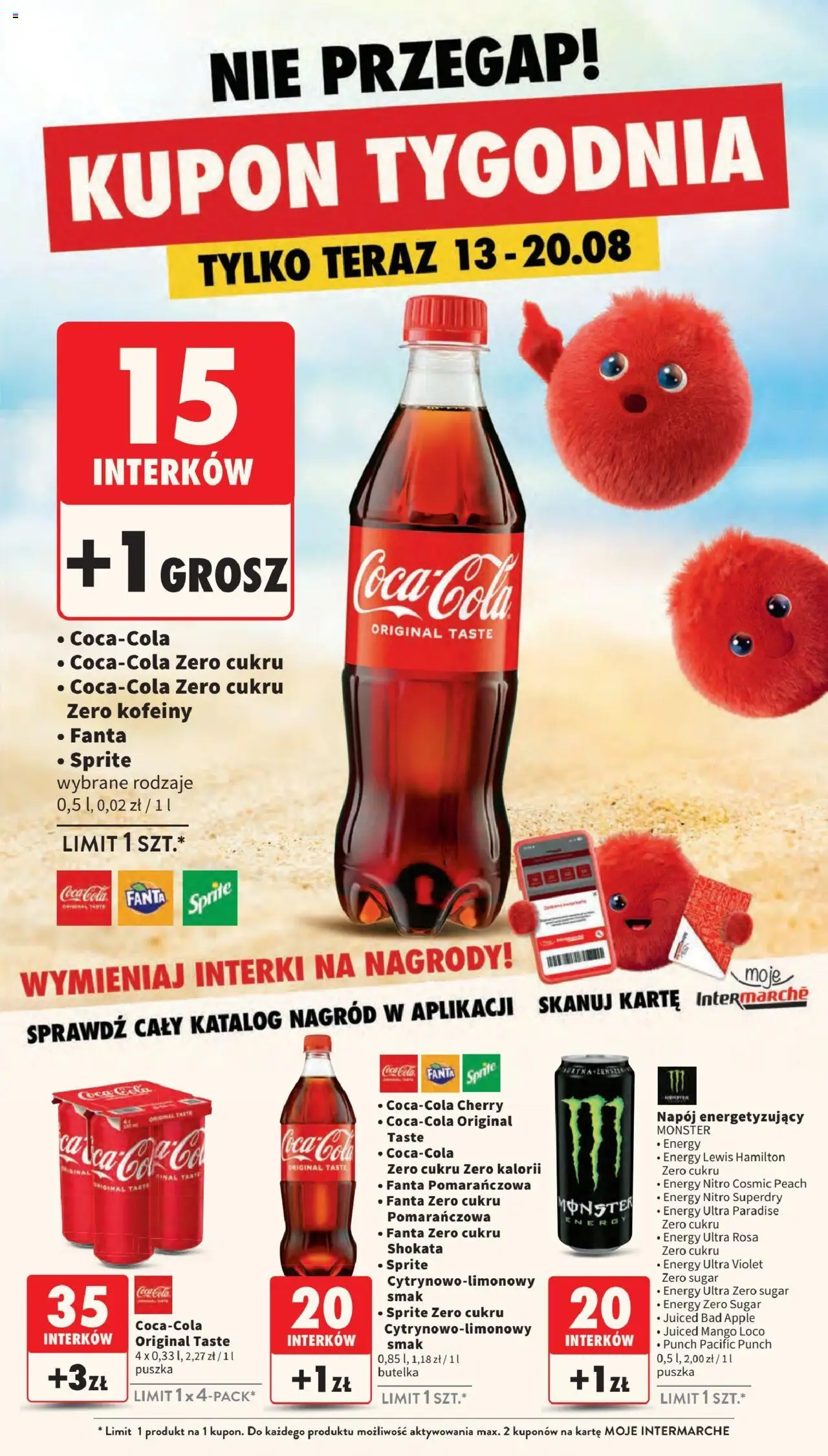 Intermarche Gazetka od 13.08.2025 | Strona: 41 | Produkty: Mango, Sprite, Coca cola