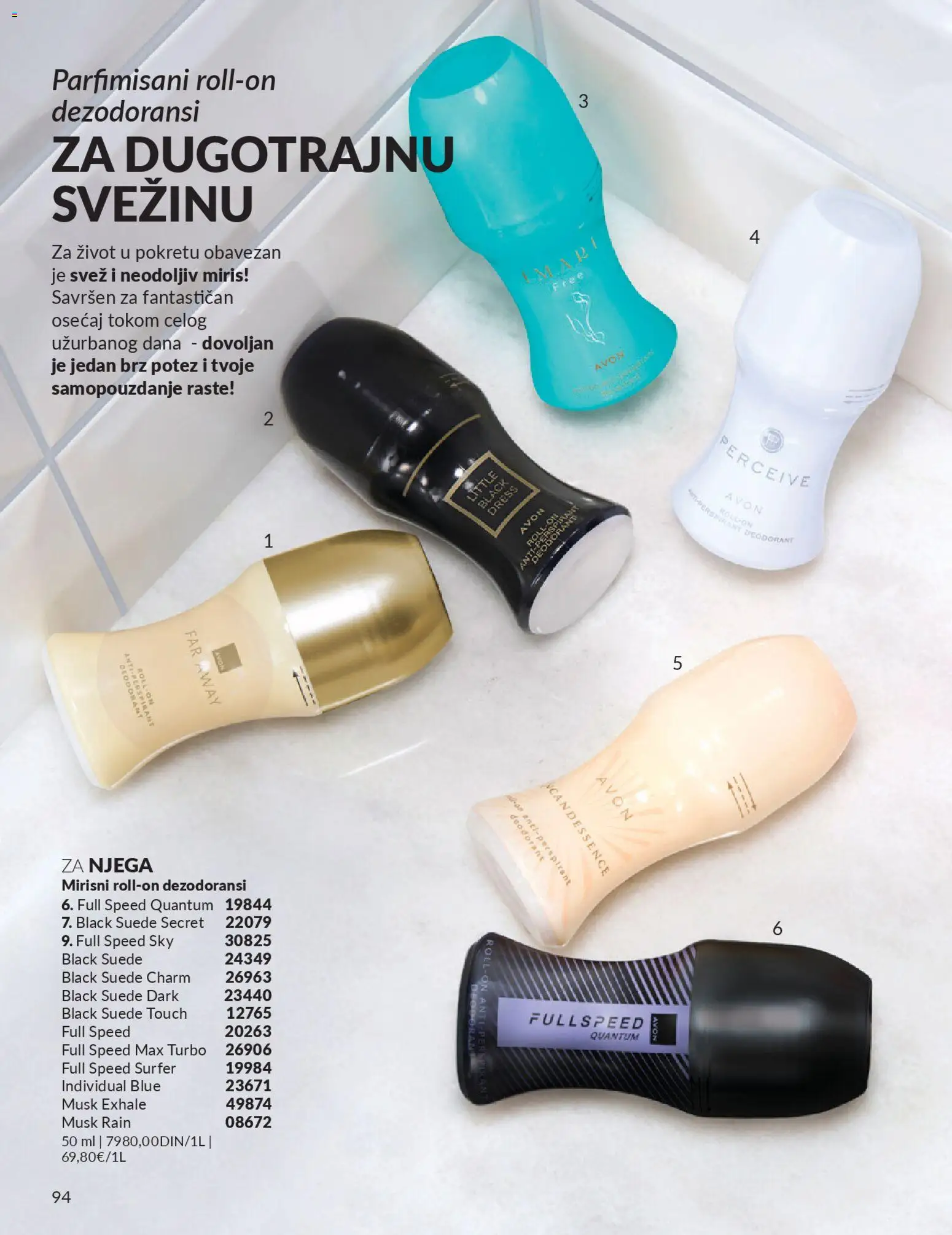 AVON katalog - važi od 01.02.2026 | Strana: 100 | Proizvode: Miris, Dezodorans, Antiperspirant