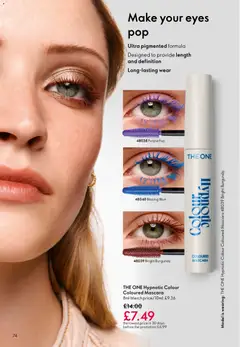 Preview of Oriflame - Offers valid from 03.12.2025 | Page: 74 | Products: Mascara