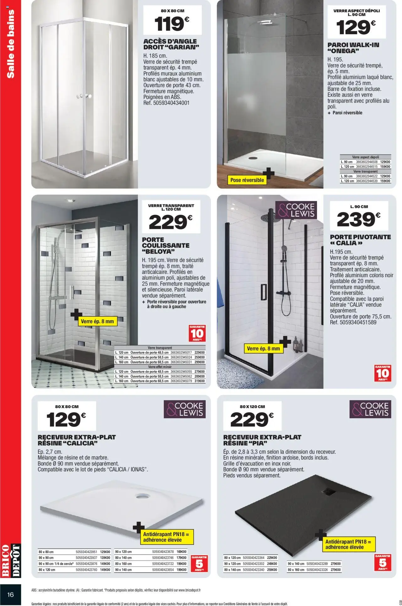  | Page: 16 | Produits: Porte, Poignées, Laque, Miroir