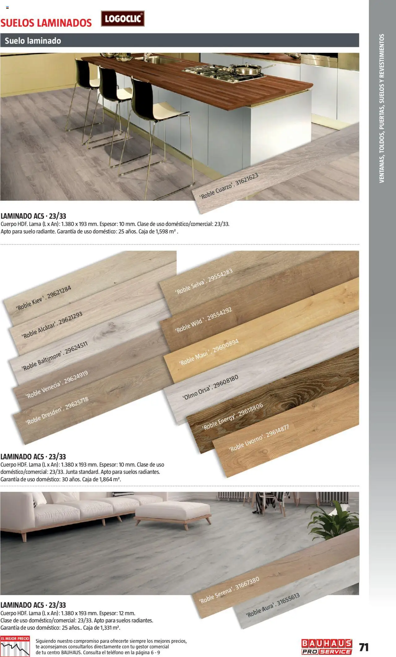 Bauhaus - ProService  │ válido desde el 24.02.2025 | Página: 71 | Productos: Té, Teléfono, Caja