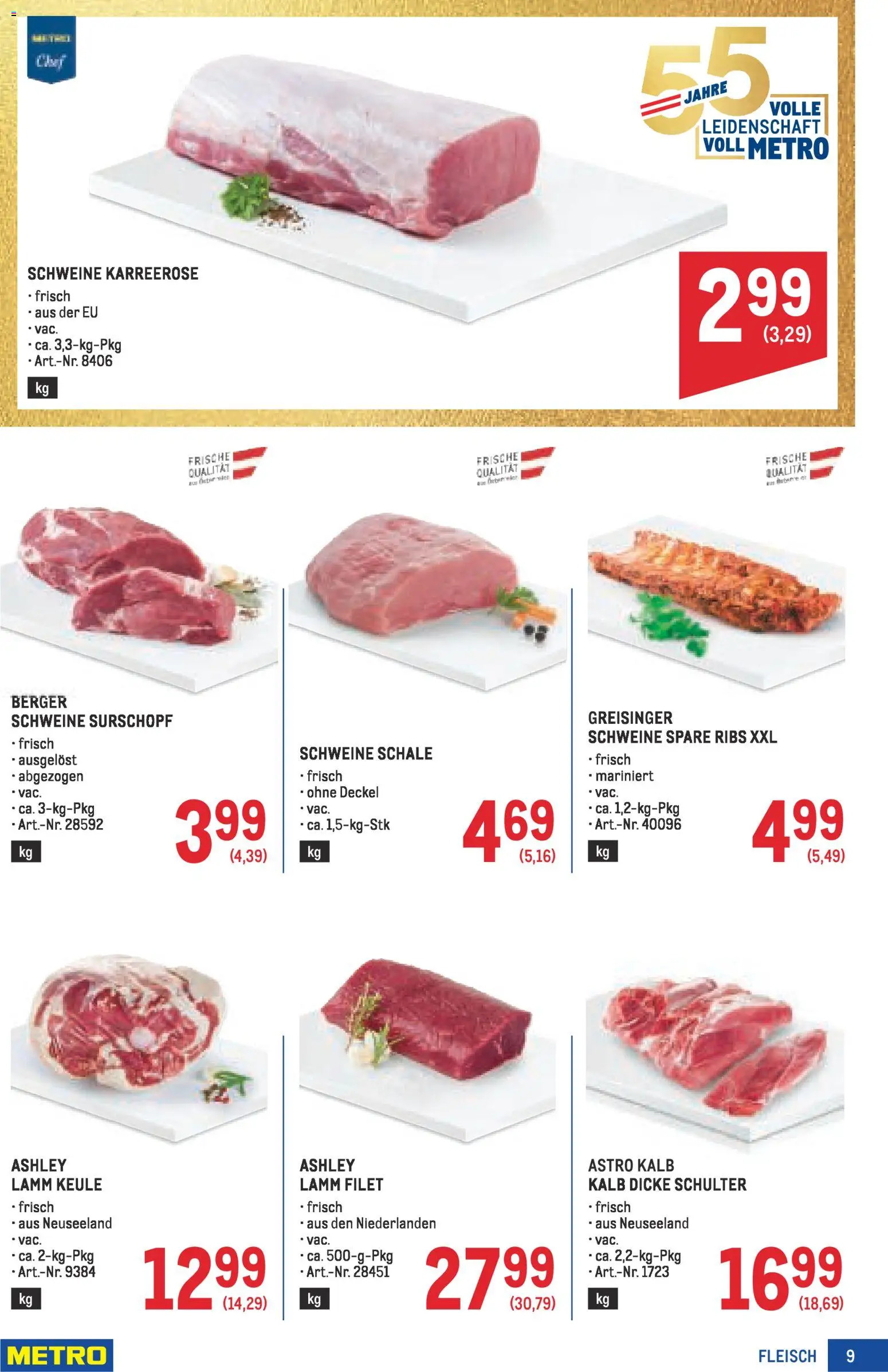 Metro angebote Profi gültig ab 19.02.2026 | Seite: 9