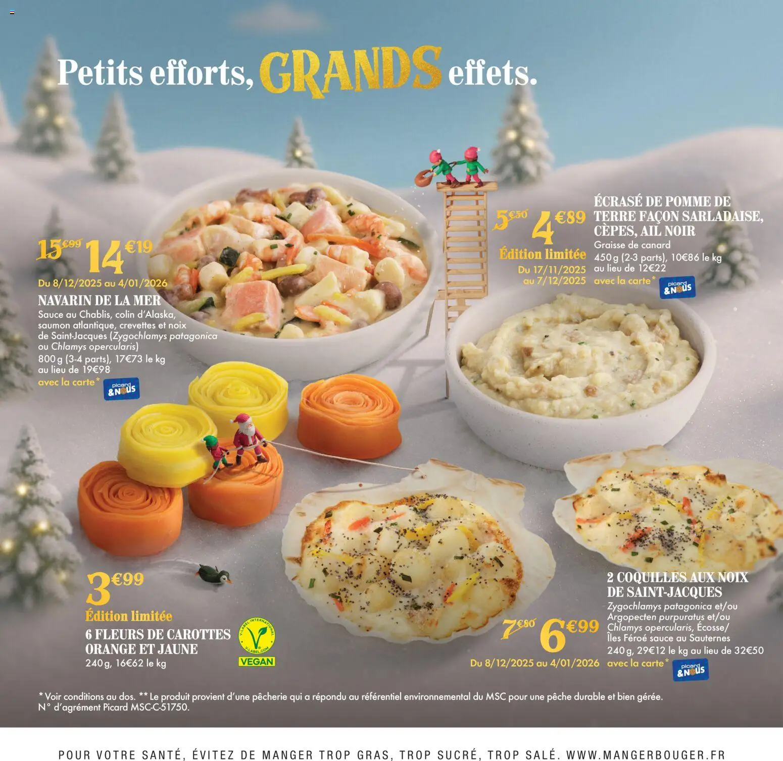 {H1} | Page: 10 | Produits: Pêche, Crevettes, Saumon, Noix