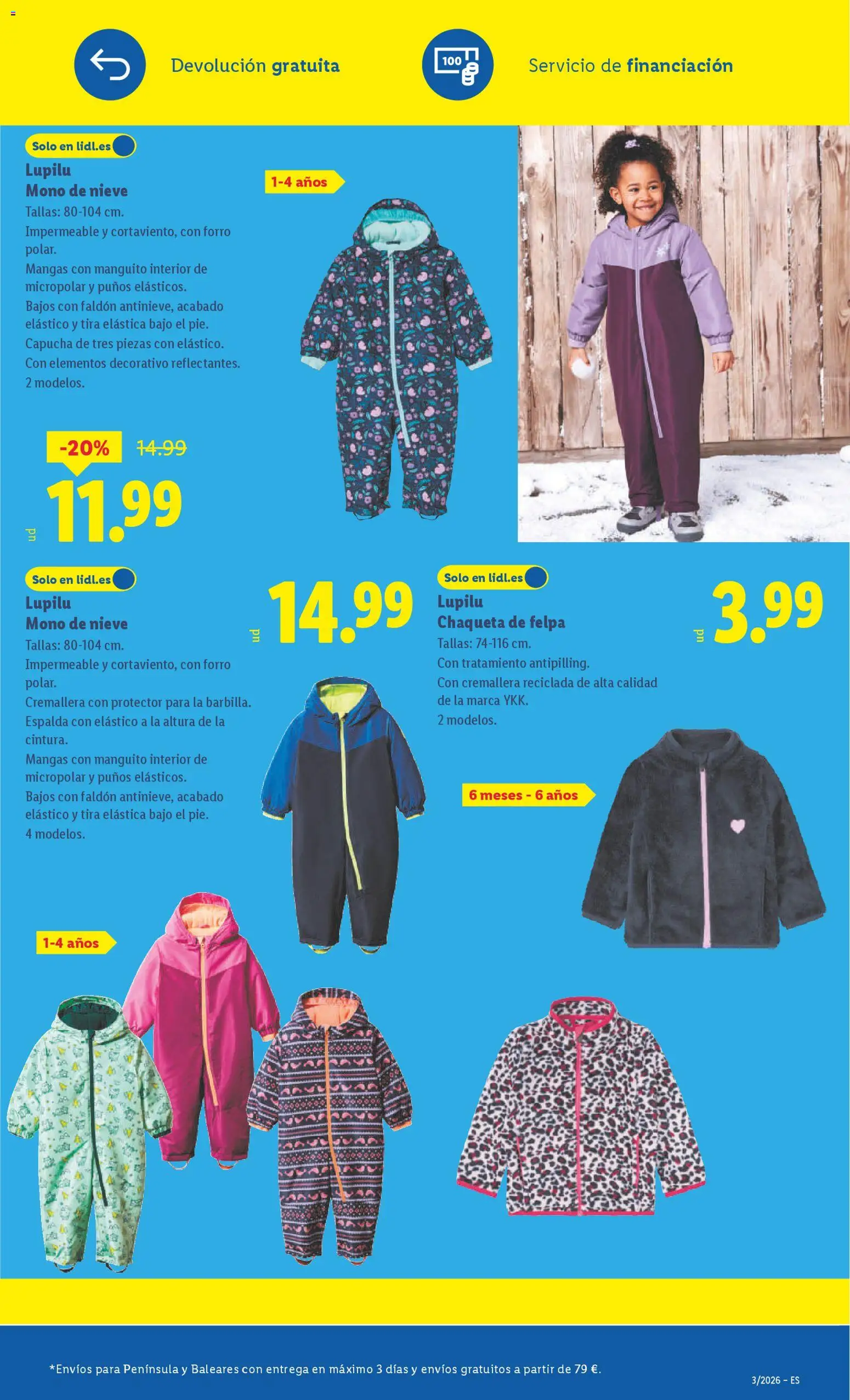 Lidl folleto de bazar │ válido desde el 12.01.2026 | Página: 5 | Productos: Chaqueta