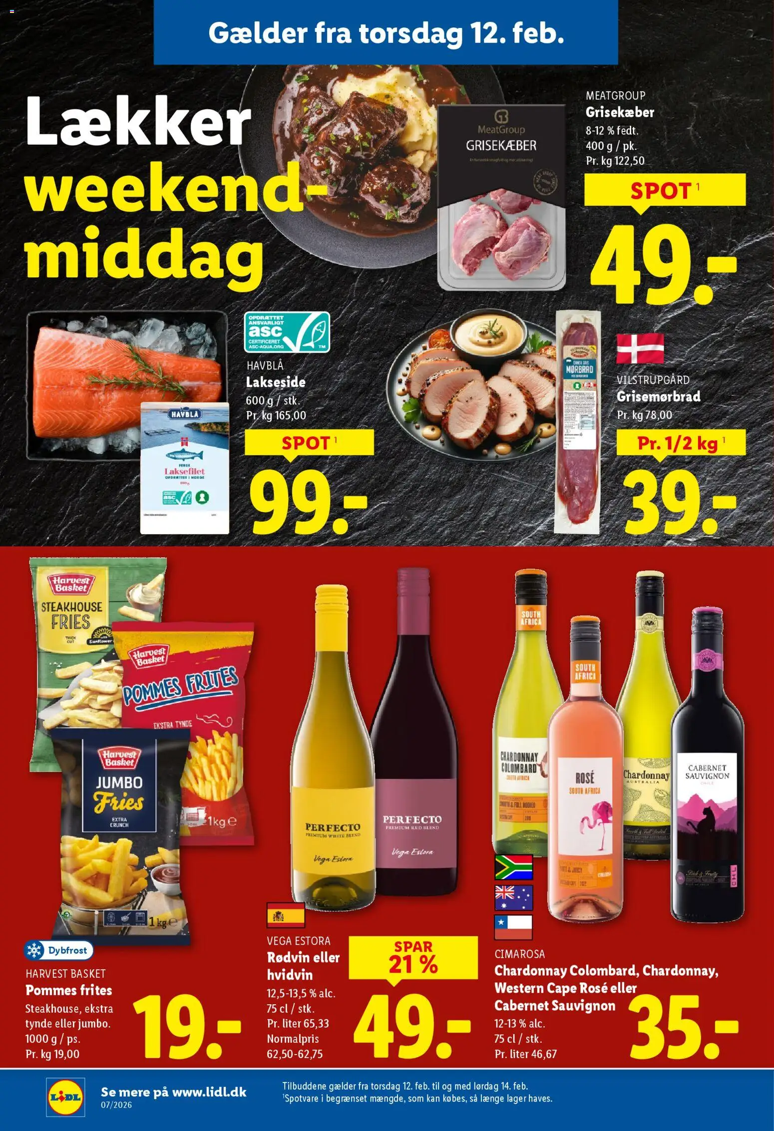 Lidl tilbudsavis – gyldig fra 08.02.2026 | Side: 34 | Produkter: Pommes frites, Søm