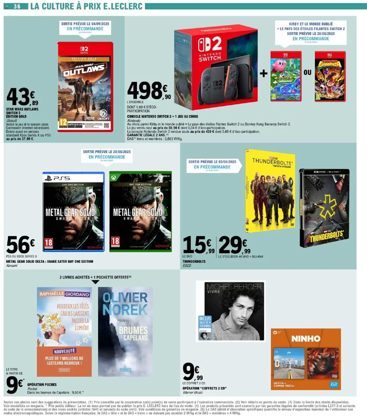  | Page: 36 | Produits: Xbox, Clé, Olivier, Thé