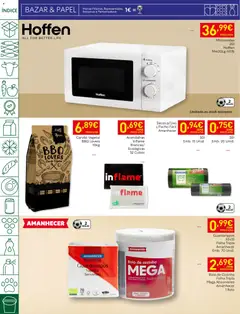 Pré-visualização Recheio folheto válido de 31.03.2026 | Página: 54 | Produtos: Guardanapos, Carvão vegetal, Microondas