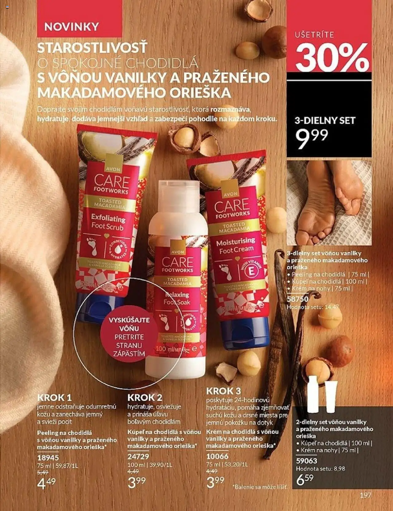 Nové Avon akcie – leták je platný od 01.10.2025 | Strana: 197 | Produkty: Peeling, Krém