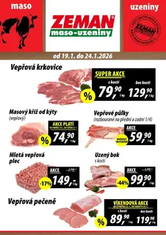 Náhled letáku Prodejny Zeman leták - Dačice od 19.01.2026