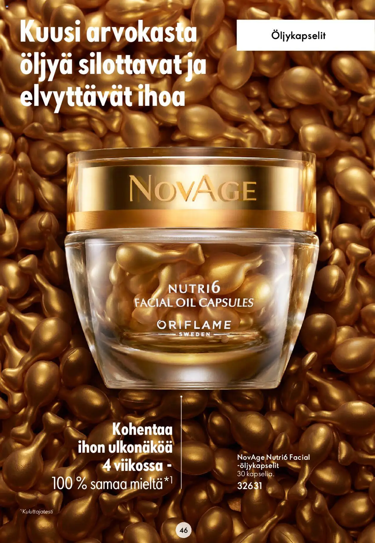 Oriflame Novage+ – voimassa 25.01.2024 alkaen | Sivu: 46
