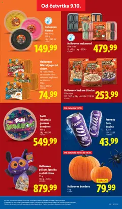 Halloween hrskave žitarice, Više vrsta, 375 / 475 g - pregled Lidl kataloga - važi od 16.10.2025 | Strana: 43 | Proizvode: Žitarice, Macarons, Miš, Gumene bombone