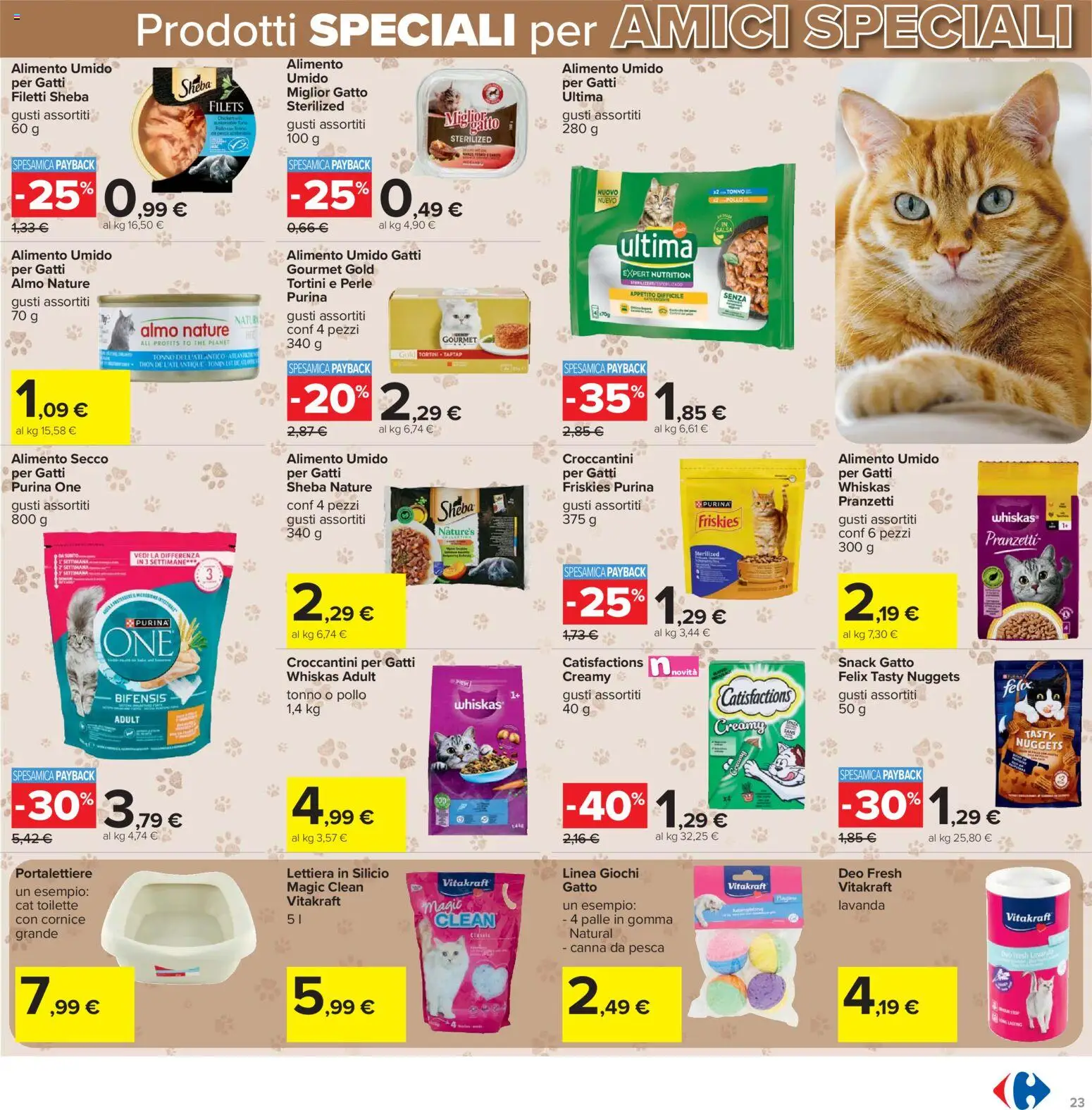 Volantino Carrefour del 21.04.2026 | Pagina: 23 | Prodotti: Pollo, The, Tonno, Lavanda