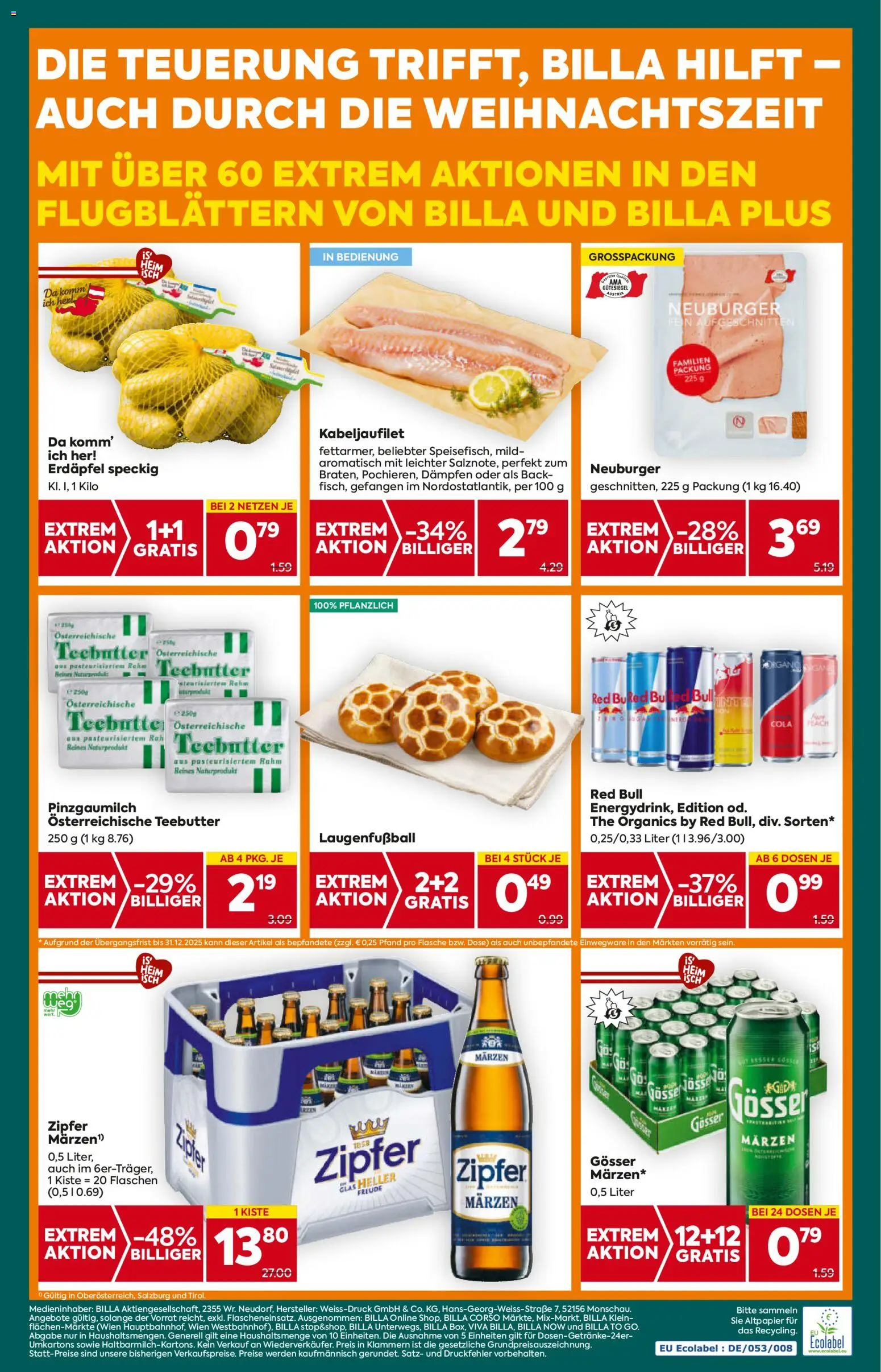 Billa Plus Flugblatt - Tirol gültig ab 20.11.2025 | Seite: 16