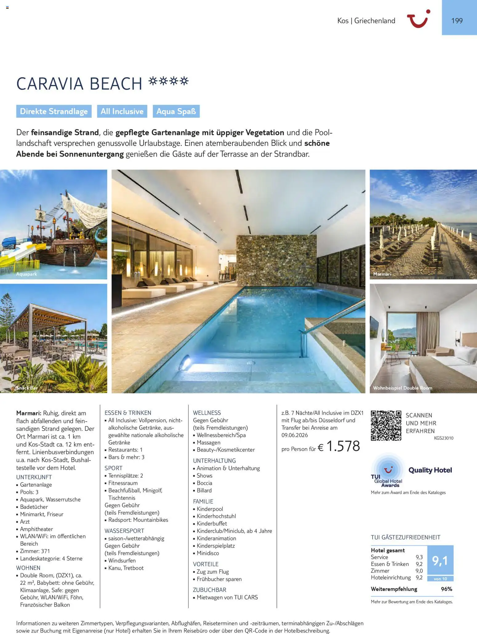 TUI Prospekt Südeuropa & Nordafrika 2026/27 – gültig ab 03.03.2026 | Seite: 199 | Produkte: Babybett