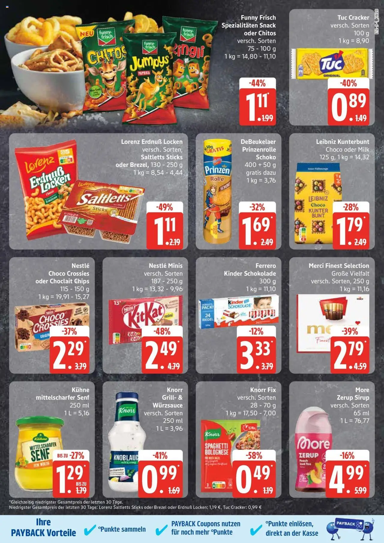 Edeka prospekt Ammersbek	 - gültig ab dem 06.07.2025 | Seite: 9 | Produkte: Merci, Funny frisch, Knorr, Sirup