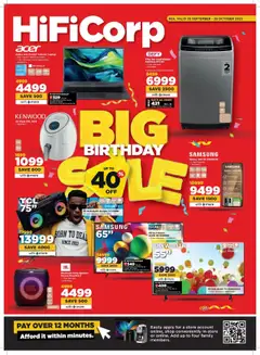 HiFi Corp specials catalogue – valid from 25.09.2025