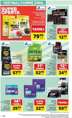 Pogląd oferty "Carrefour Gazetka - Łap super okazje" - ważna od 19.01.2026 | Strona: 2 | Produkty: Odżywka