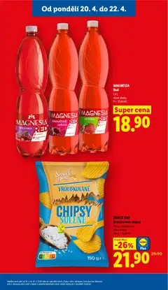 Náhled letáku SNACK DAY Bramborové chipsy, 150 g, vroubkované, různé druhy od 20.04.2026 | Strana: 5