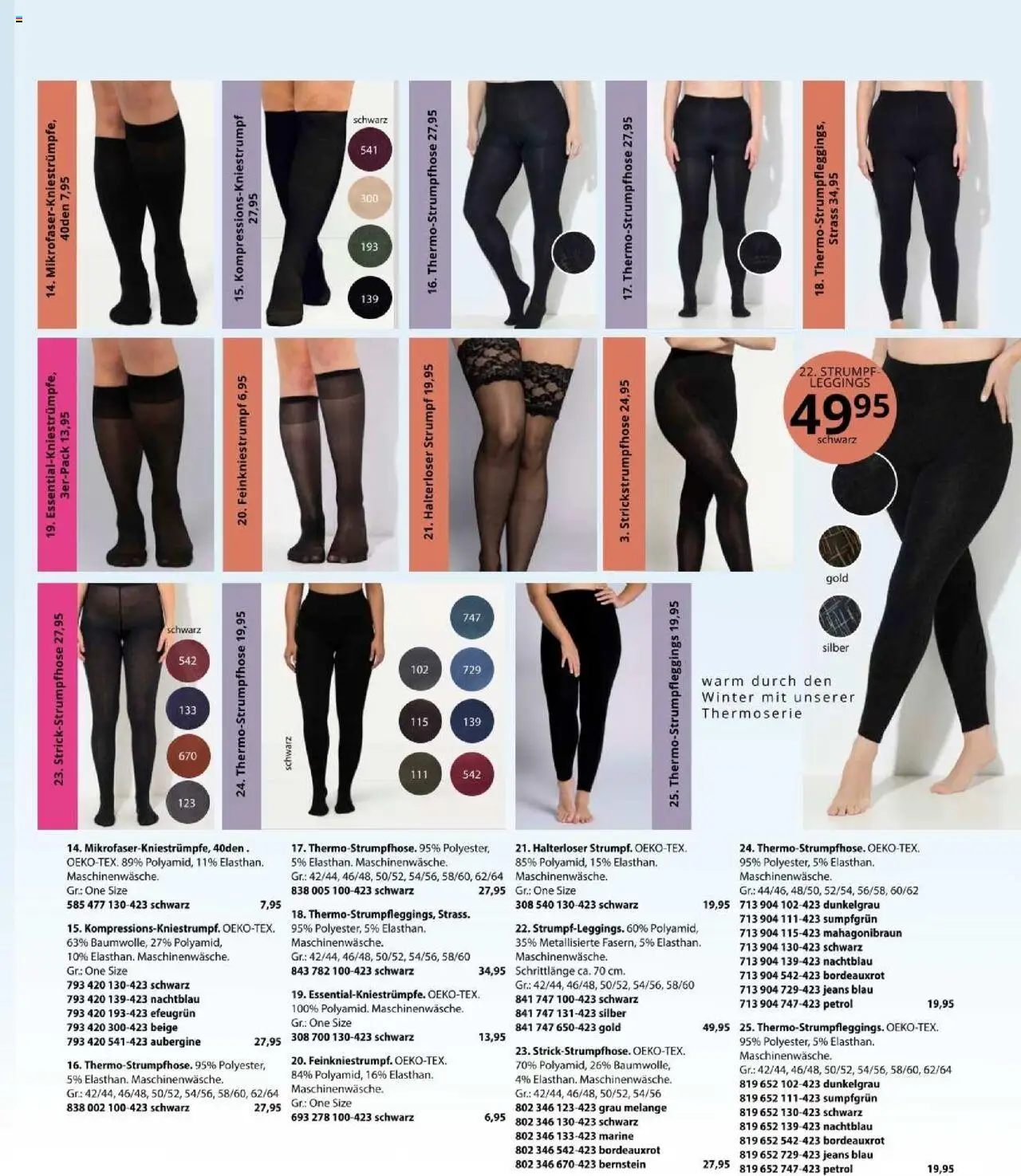 Ulla Popken akciós ujság - amely érvényes a következő dátumtól: 01.10.2025 | Oldal: 209 | Termékek: Leggings