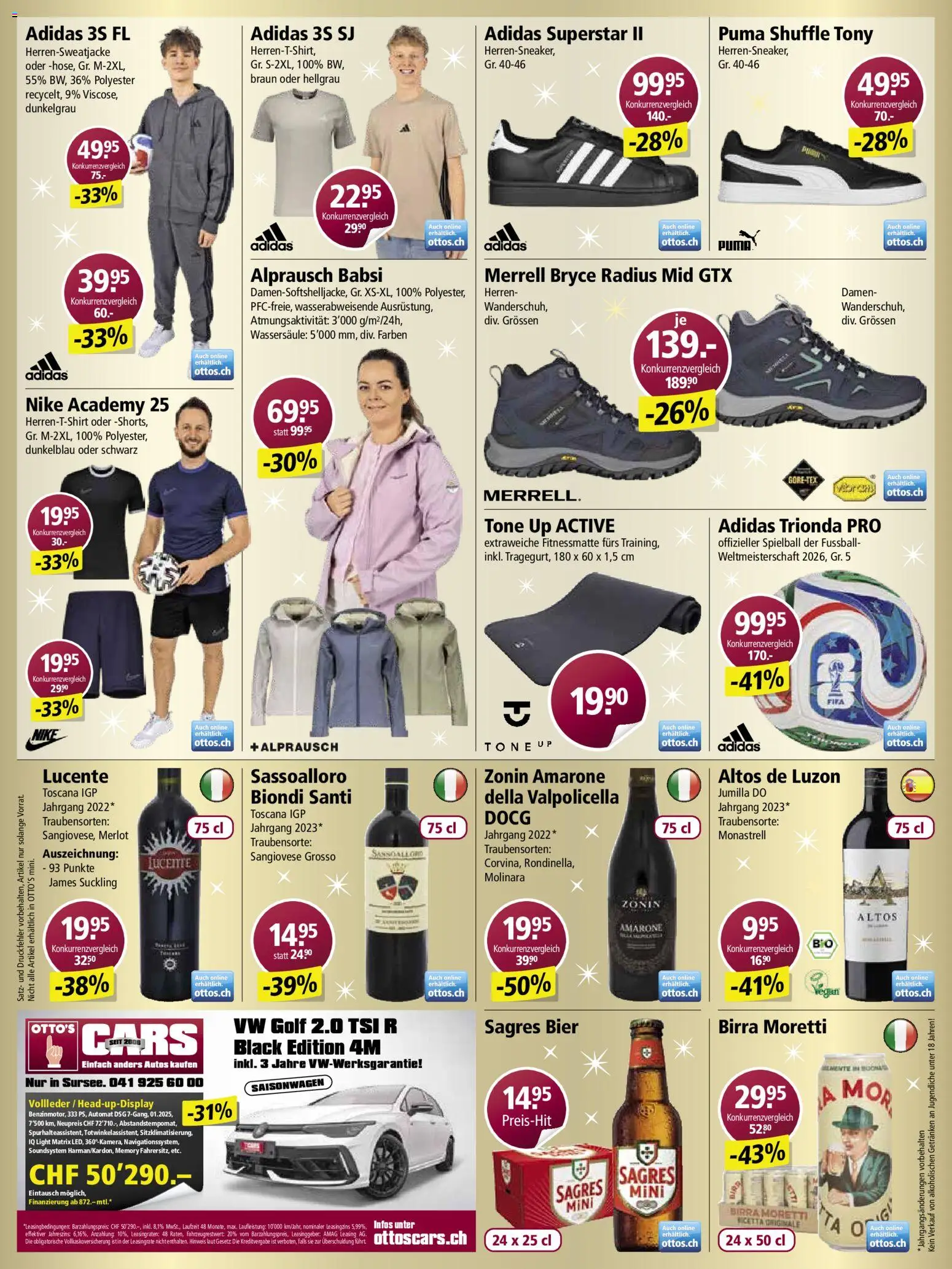 Otto's Aktionen – gültig ab 22.12.2025 | Seite: 16 | Produkte: Merlot, Fußball, Bier, Soundsystem