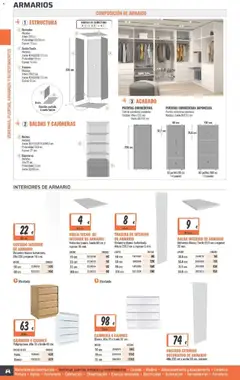 Vista previa Obramat folleto válido desde el 23.03.2026 | Página: 72 | Productos: Galette de chaise, Cajonera, Armario