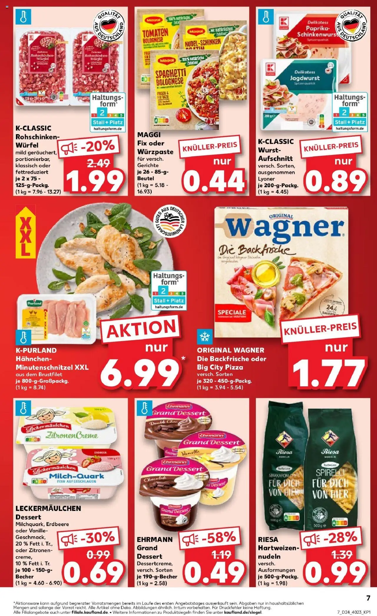 Kaufland prospekt Arnstadt	 - gültig ab dem 16.06.2025 | Seite: 22 | Produkte: Hahnchen, Tomaten, Wurst, Schinken