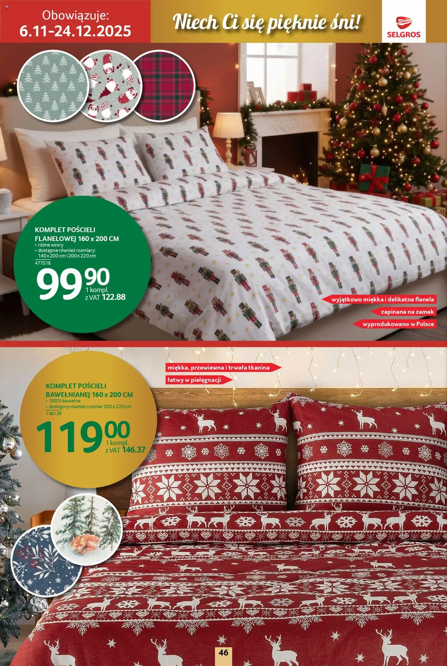 Selgros cash&carry Gazetka - Boże Narodzenie od 06.11.2025 | Strona: 46