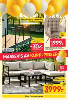 Forhåndsvisning av Rusta kundeavis gyldig fra 27.04.2026 | Side: 2 | Produkter: Hvilestol, Loungemøbel, Bord, Capri