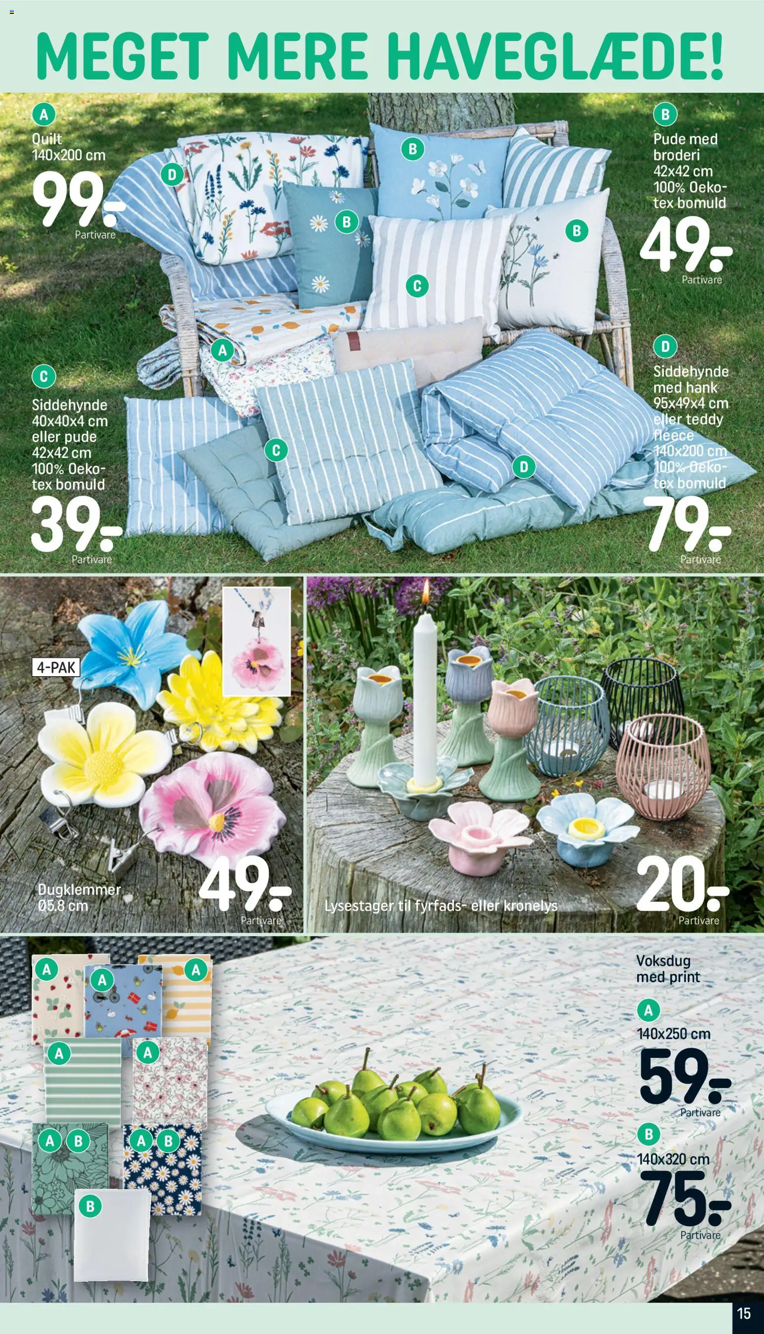 Rema 1000 tilbudsavis – gyldig fra 07.04.2026 | Side: 15 | Produkter: Pude