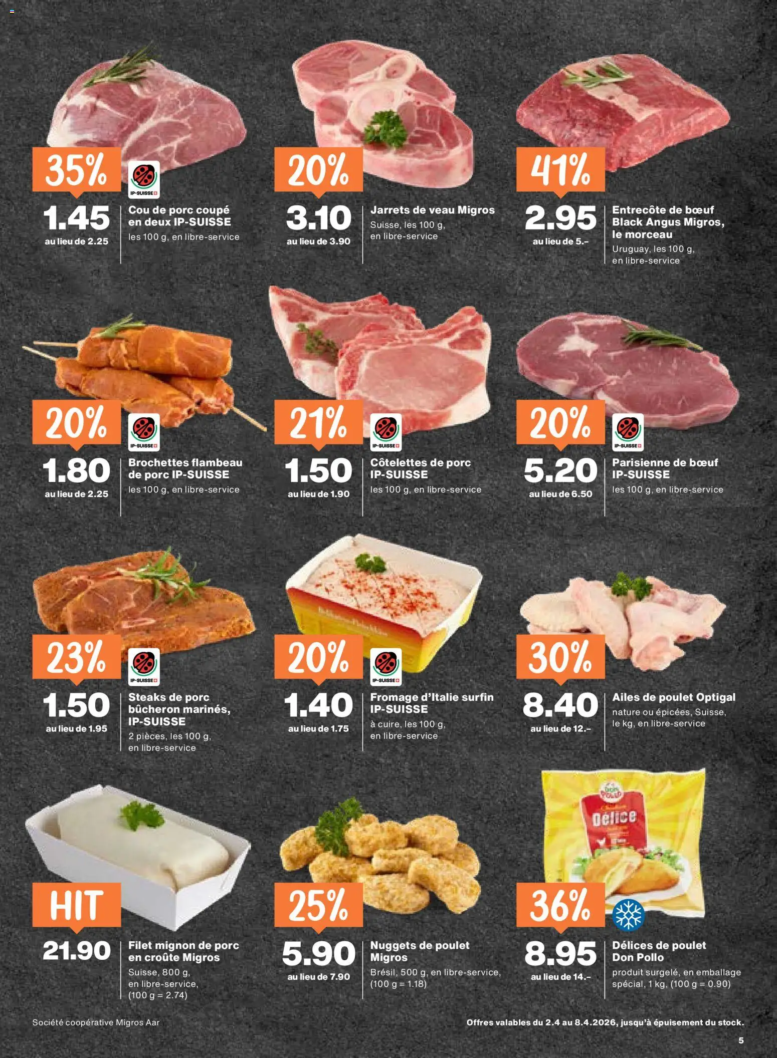 Migros aktionen FR – gültig ab 02.04.2026 | Seite: 5