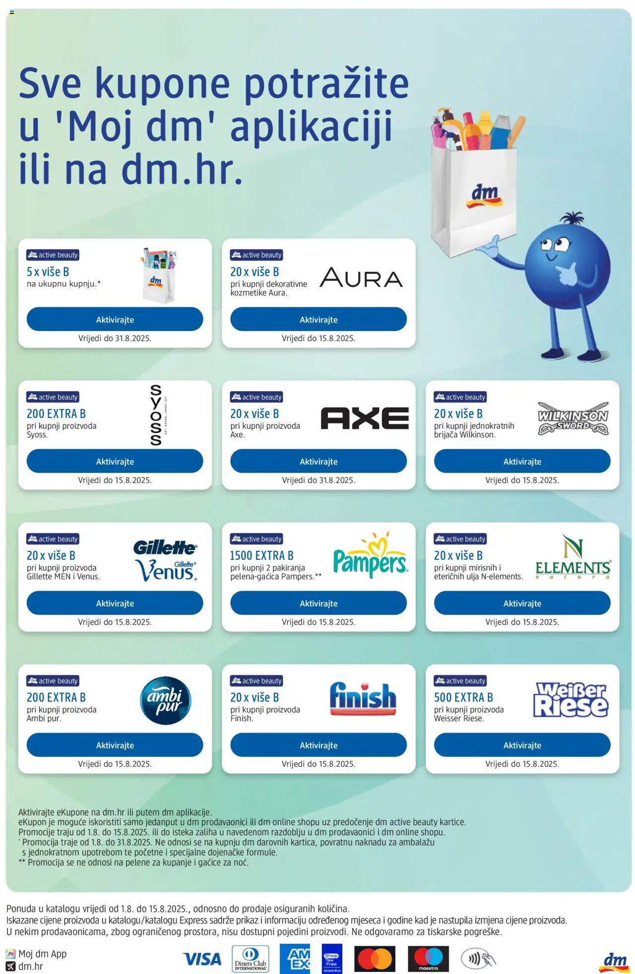 DM katalog | vrijedi od 01.08.2025 | Stranica: 32 | Proizvodi: Pelene, Gaćice, Finish, Weisser Riese