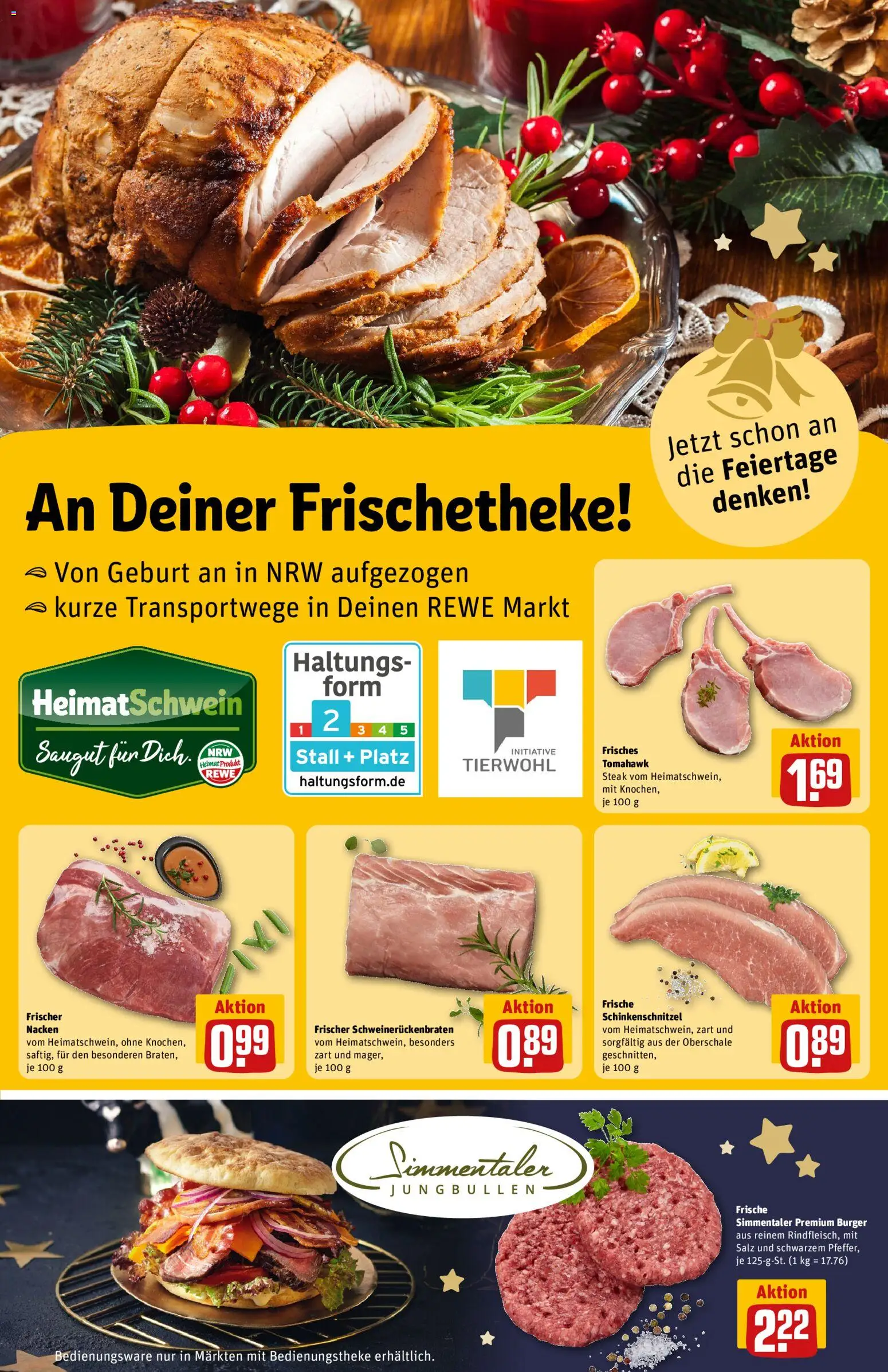 Rewe ihr Kaufpark Prospekt 	 – gültig ab 01.12.2025 | Seite: 10 | Produkte: Burger, Salz, Steak
