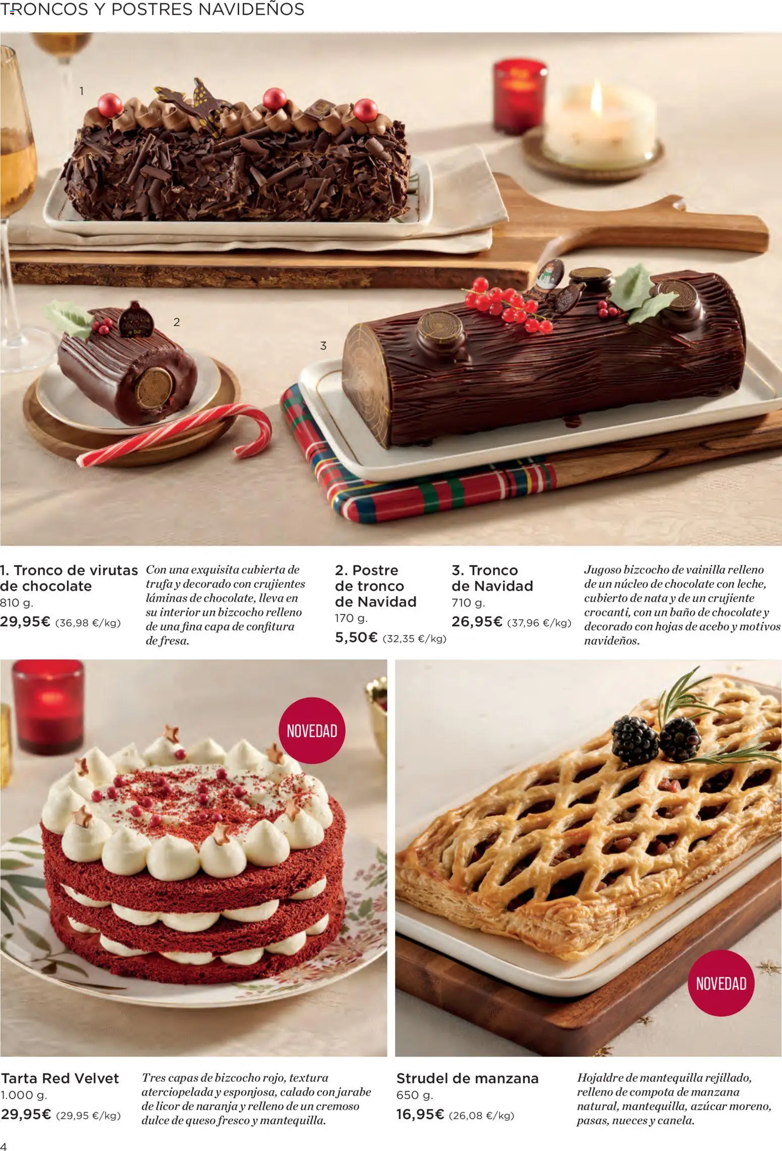 El Corte Inglés ofertas │ válido desde el 05.12.2025 | Página: 4 | Productos: Licor, Queso, Manzana, Baño