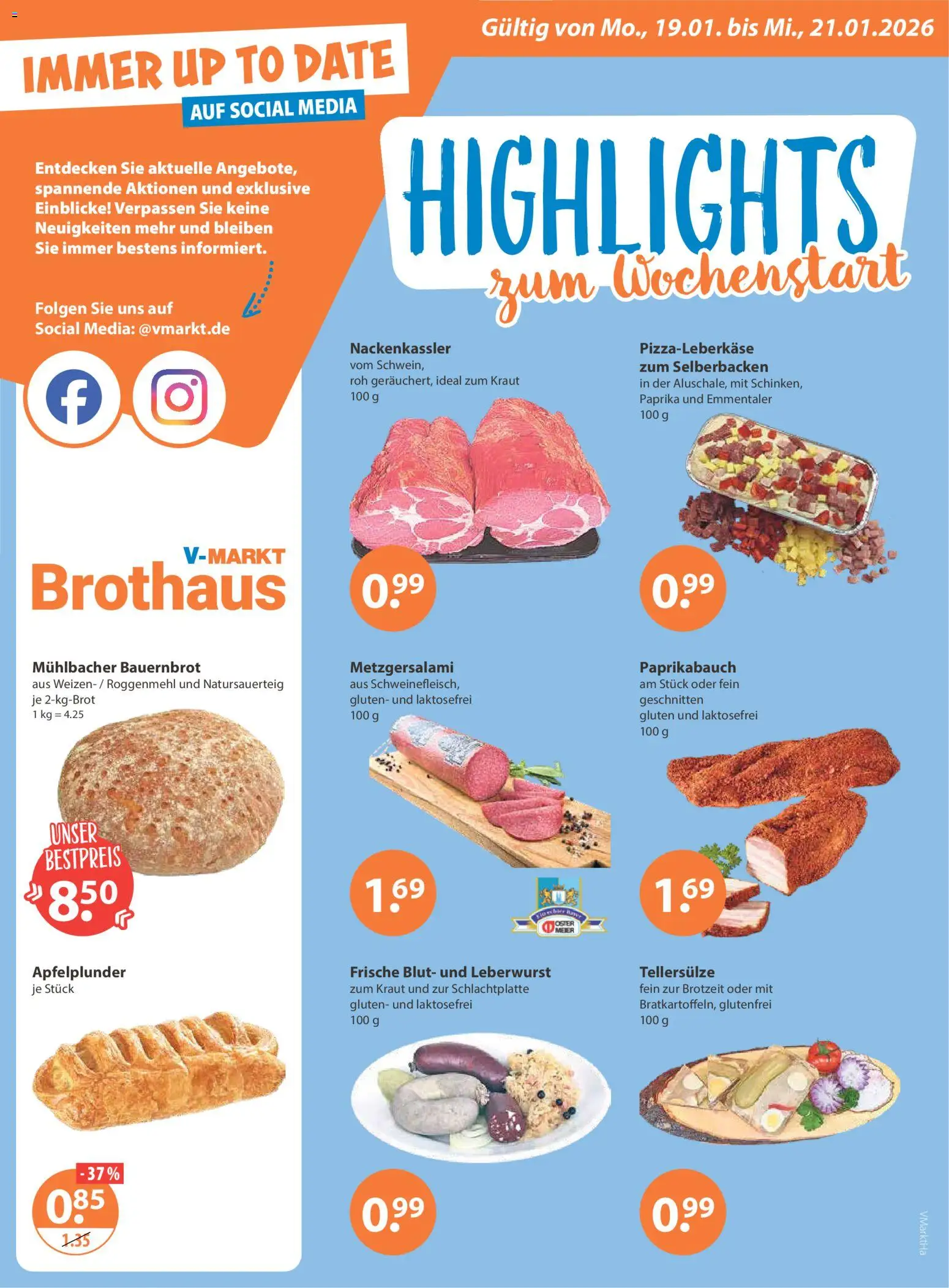 V-Markt - Hallertau / Oberpfalz – gültig ab 15.01.2026 | Seite: 18 | Produkte: Paprika, Kraut