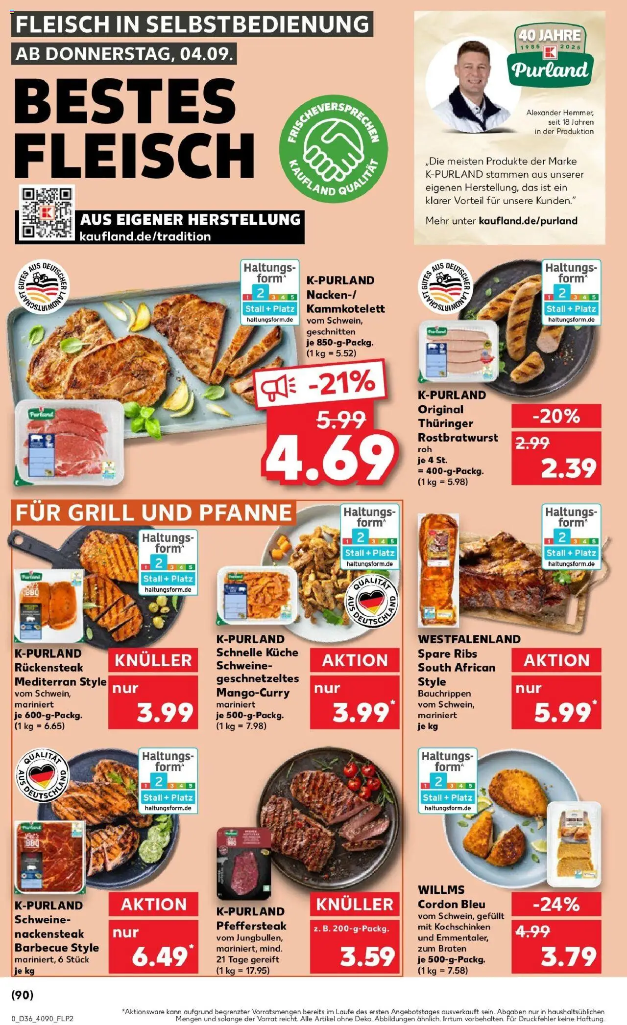 Kaufland prospekt Mainz	 – gültig ab 07.09.2025 | Seite: 30 | Produkte: Grill, Küche, Spare ribs, Steak