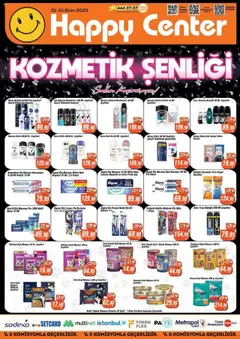01.10.2025 tarihinden itibaren geçerli olan Happy Center kataloğu önizlemesi | Sayfa: 2