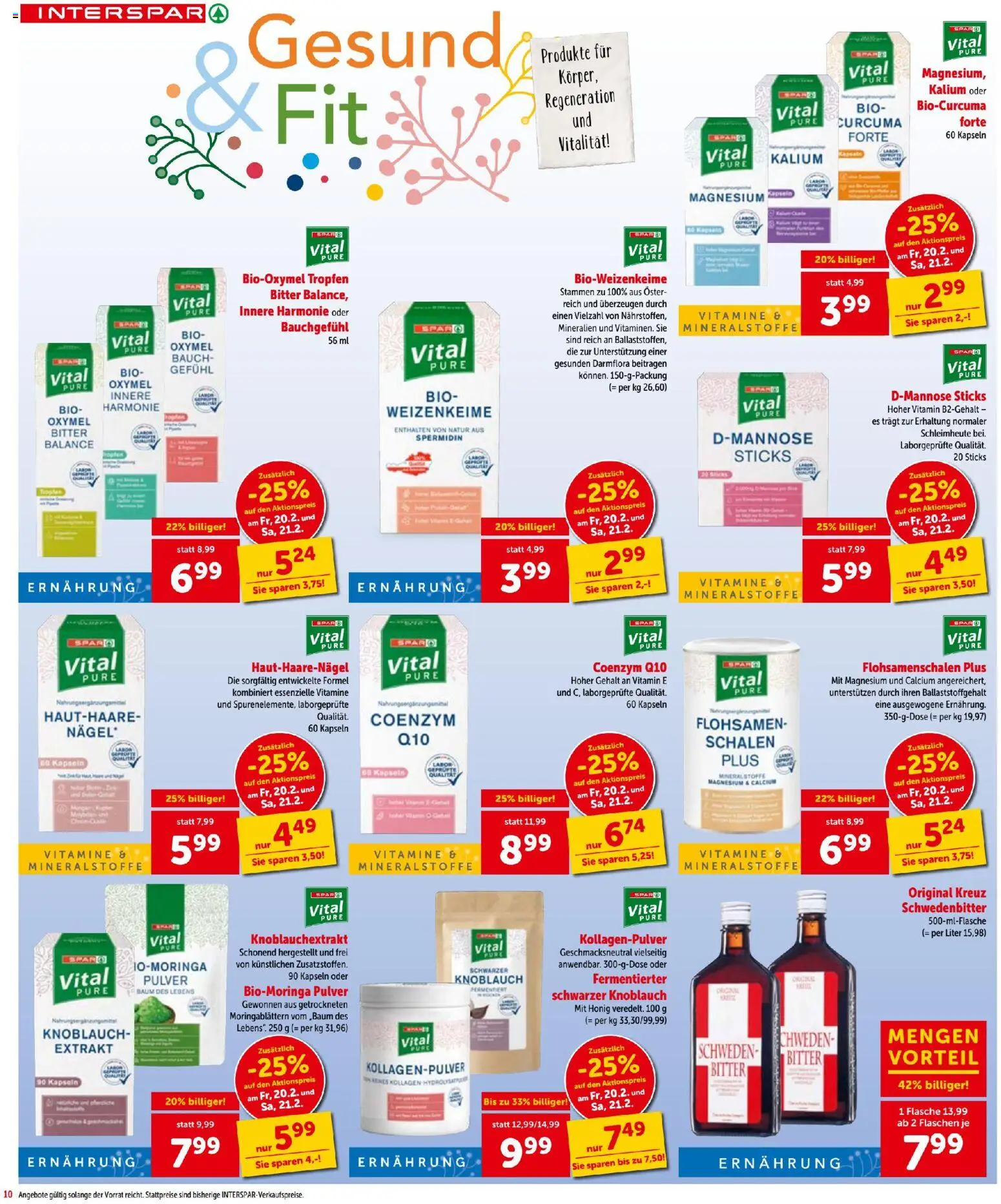 Interspar Flugblatt gültig ab 19.02.2026 | Seite: 10 | Produkte: Knoblauch