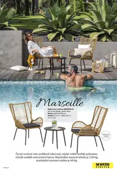 Náhled letáku Sconto nábytek katalog - Zahradní speciál od 01.01.2026 | Strana: 23 | Produkty: Křesla, Nábytek, Stolek, Stůl