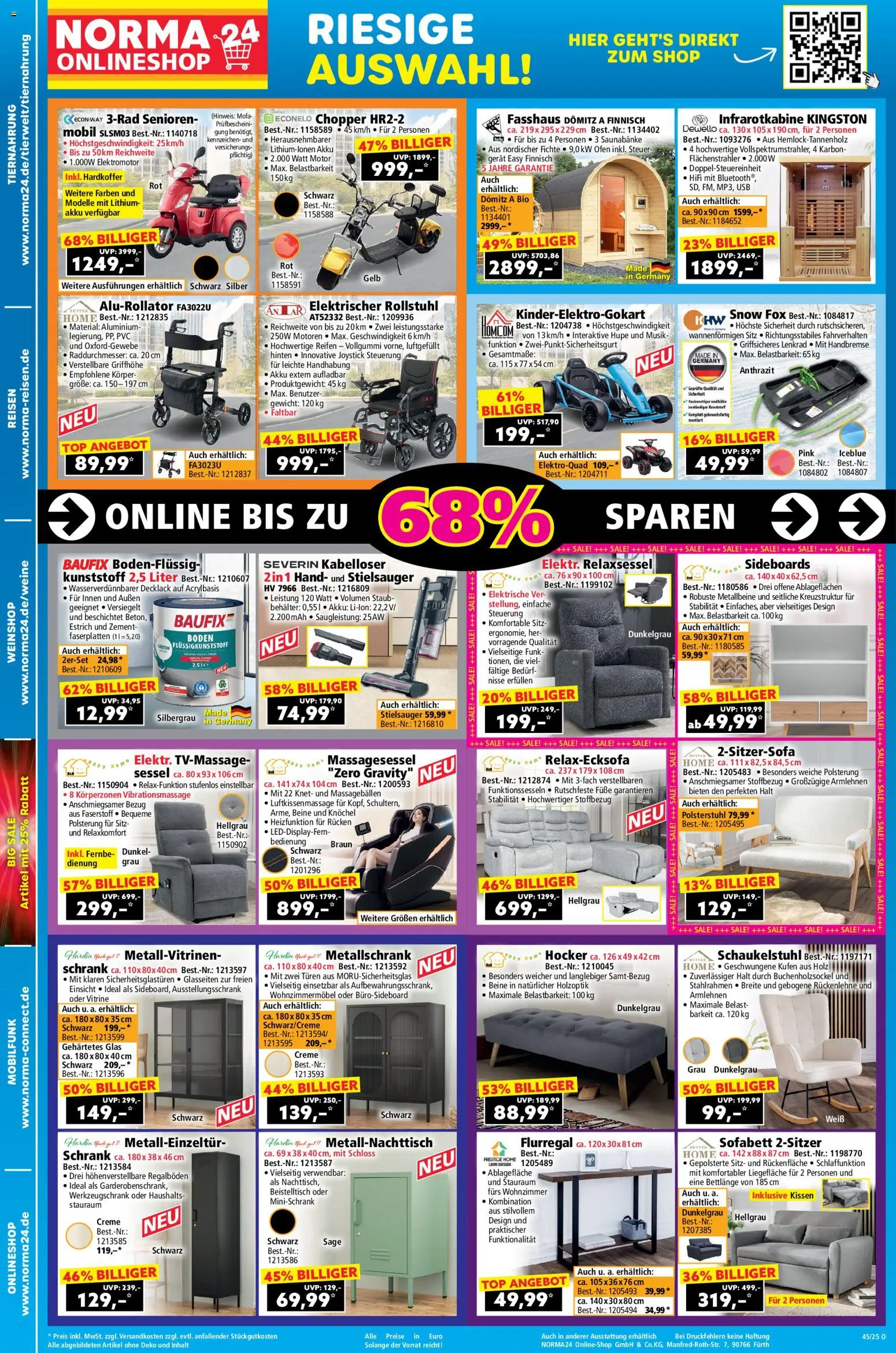 Norma Onlineshop – gültig ab 03.11.2025 | Seite: 2 | Produkte: Top, Gewicht, Kissen, Vitrine