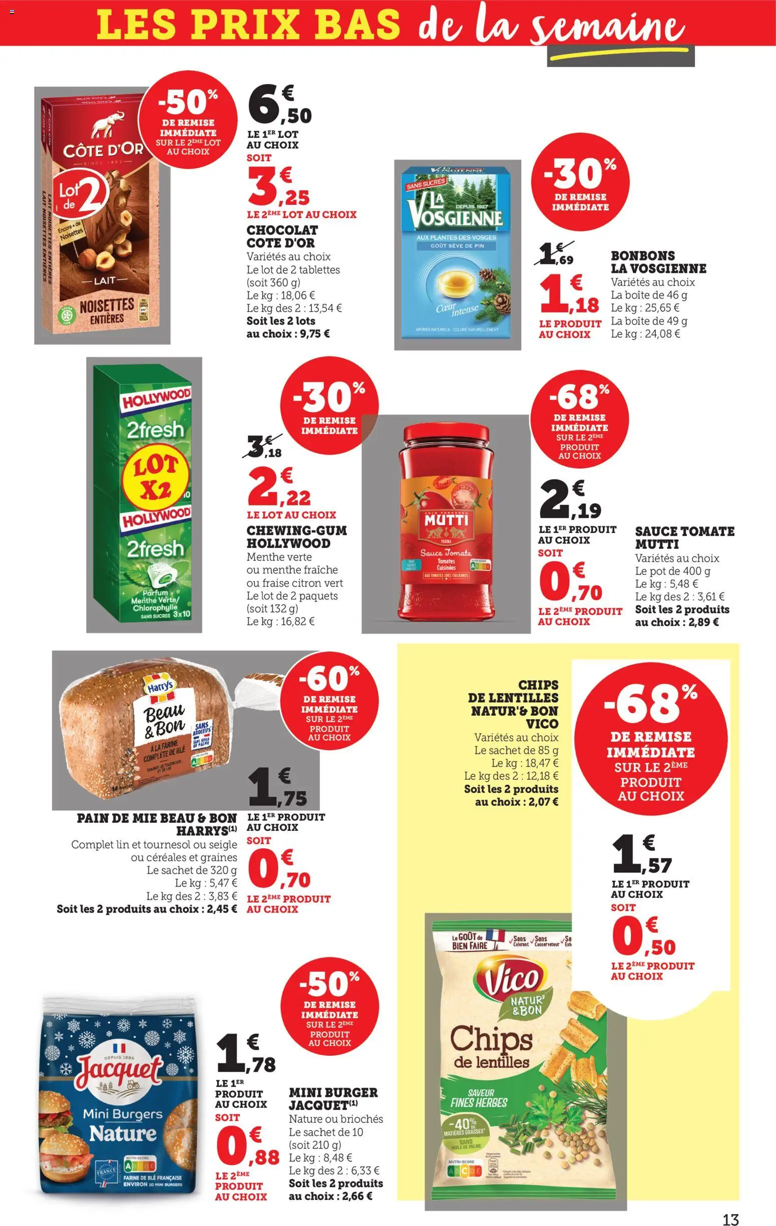 {H1} | Page: 14 | Produits: Citron vert, Menthe, Noisettes, Huile