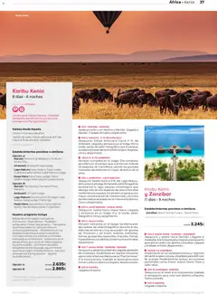 Vista previa Viajes El Corte Inglés Africa y Oriente Medio válido desde el 01.01.2026 | Página: 37 | Productos: Agua mineral