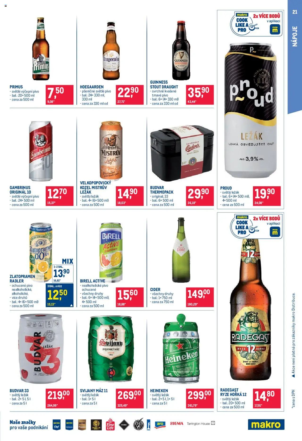 Makro leták - Pro milovníky jídla od 21.05.2025 | Strana: 21 | Produkty: Rýže, Kozel, Radegast, Gambrinus