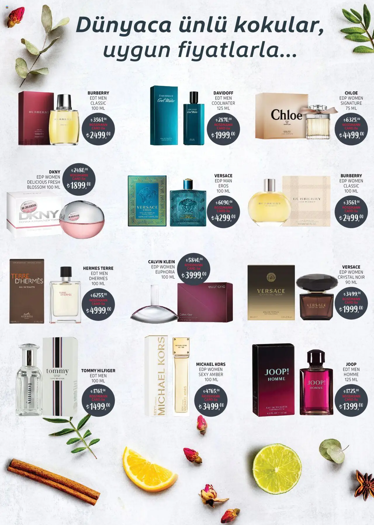 Rossmann Ağustos Güzellik Kataloğu - 04.08.2025 tarihinden itibaren geçerlidir | Sayfa: 7 | Ürünler: Parfüm, Eau de toilette
