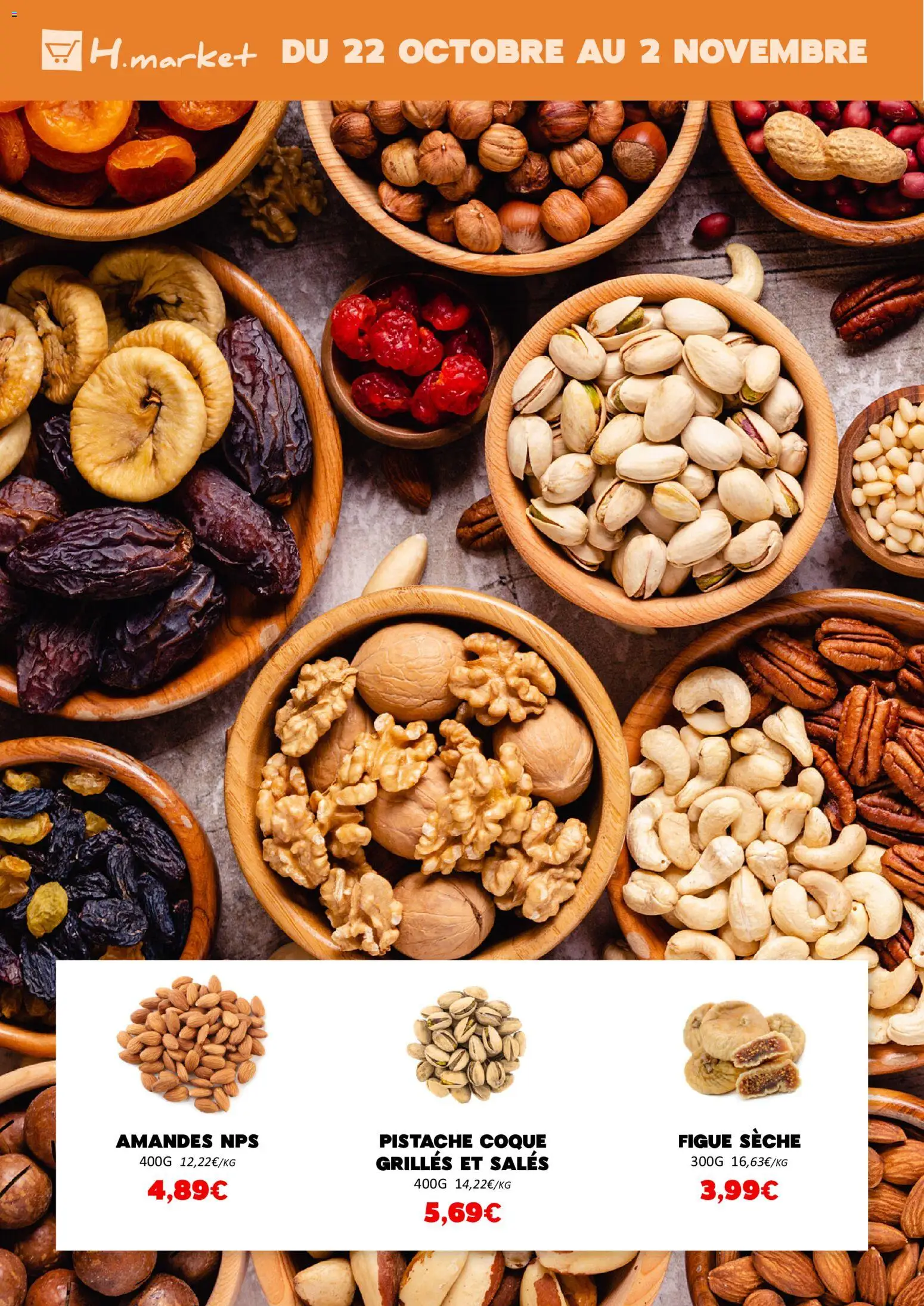 {H1} | Page: 13 | Produits: Figue, Amandes