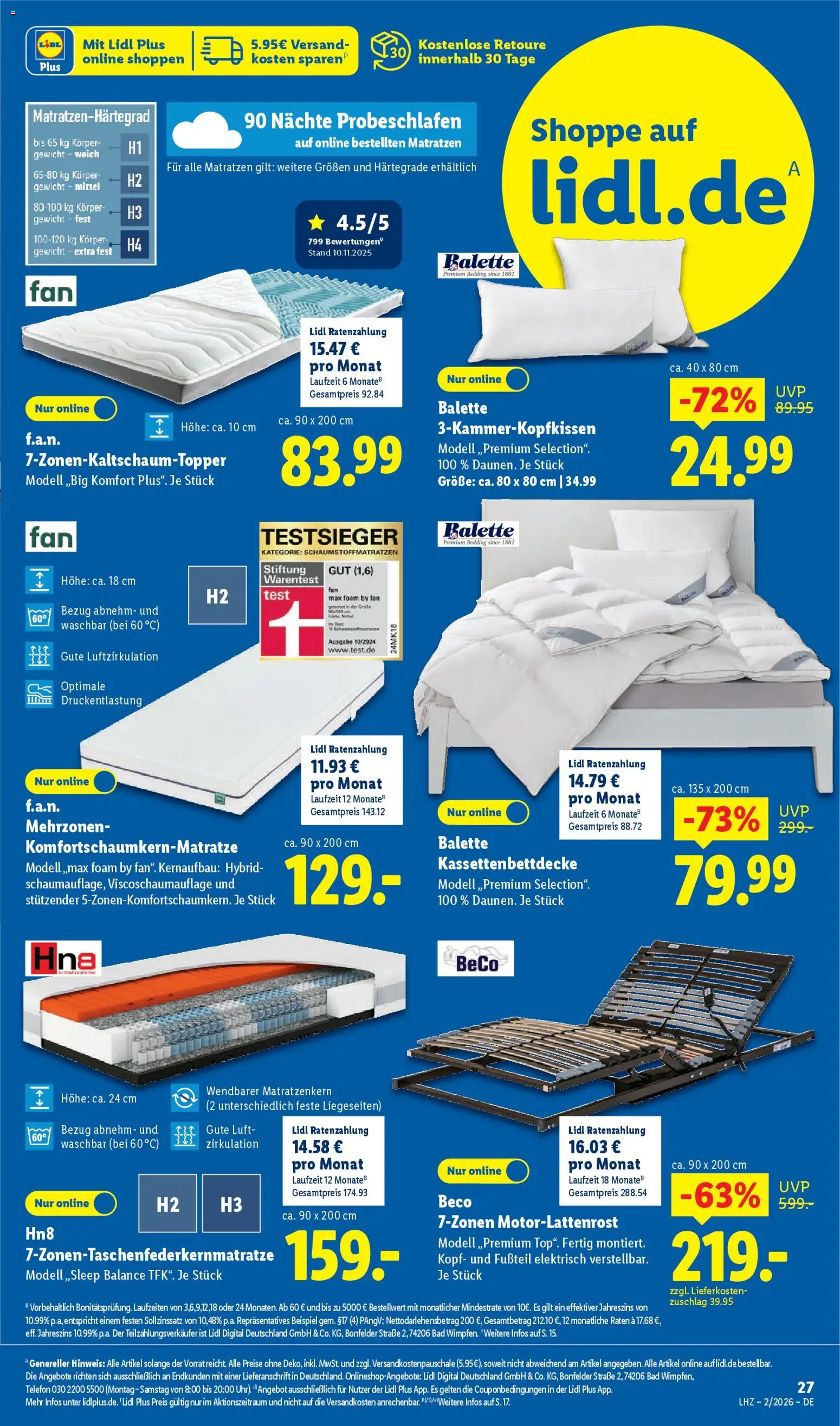 Lidl Prospekt Bestwig – gültig ab 05.01.2026 | Seite: 37 | Produkte: Gewicht, Bad, Telefon